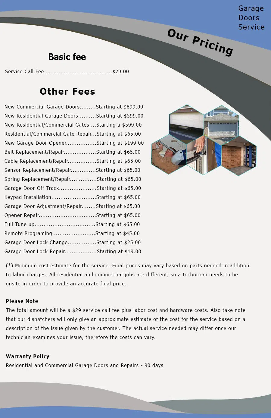 Security Garage Doors Chicago, IL 773-546-9560